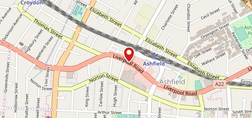 Metro One Kebab Ashfield на карте