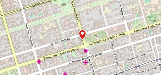 Метро, Спорт-бар на карте