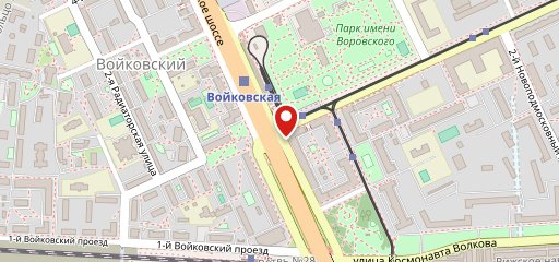 Метробуфет на карте