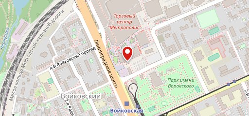 ТРЦ Метрополис на карте