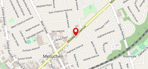 Metuchen Inn на карте