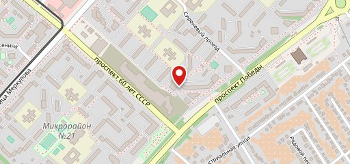 Между булок на карте