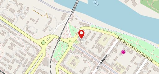 Междуреченский разлив на карте