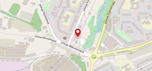Междуреченский разлив на карте