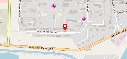 Междуреченский разлив на карте