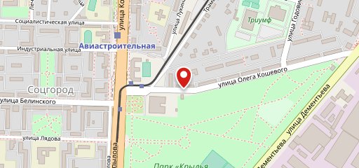 Межшкольный комбинат общественного питания на карте