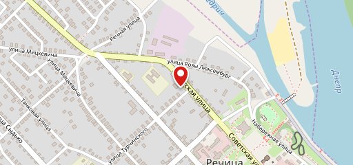 Mia pizza на карте