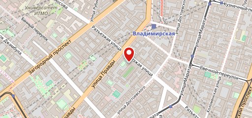 Мiкс, сеть кафетериев на карте