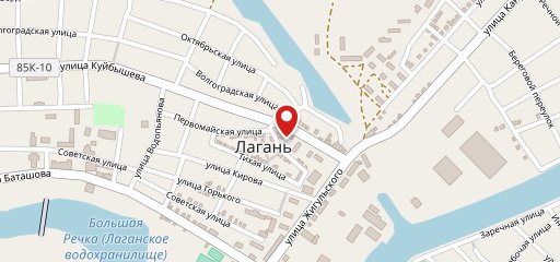 Милана на карте