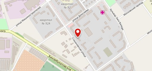 Милания на карте
