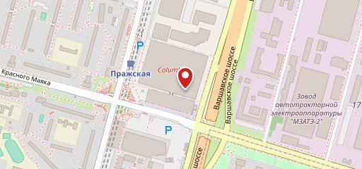 Милано на карте