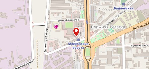 Милано на карте