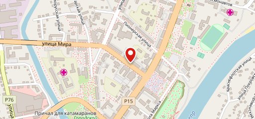 Кафе "Мильфей" на карте