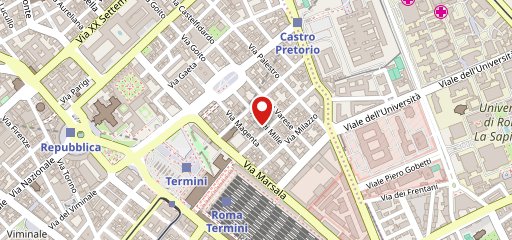 Mille 13 Bistrò Roma на карте
