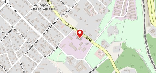 Узбекская столовая на карте