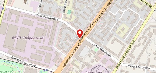 Милли, сеть эспрессо-баров на карте