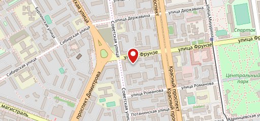 Мимоза на карте