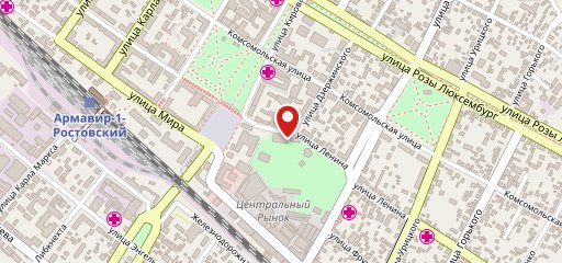 Минами на карте