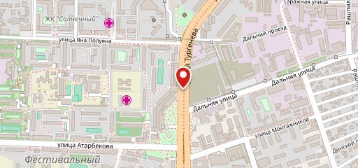 Минами на карте