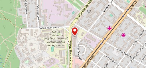 Миндаль на карте