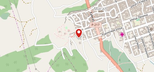 Миндальный Сад на карте
