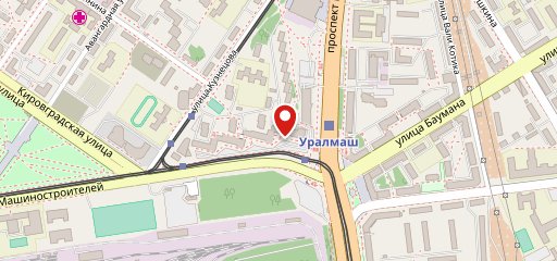 Мини-гостиница На Кузнецова на карте