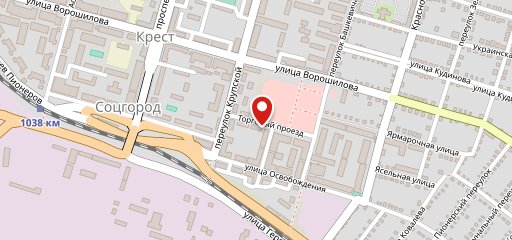 Минутка, Кафе на карте