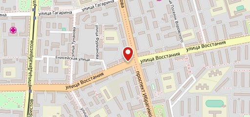Мир суши и ролл на карте