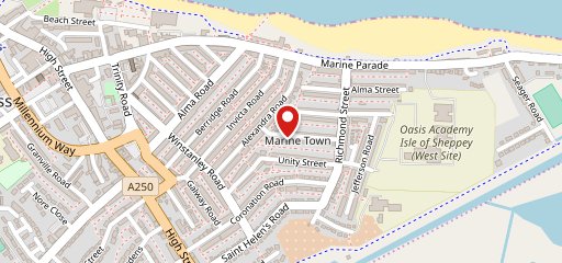 Miramar Sheerness на карте
