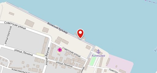 Мирная пристань на карте