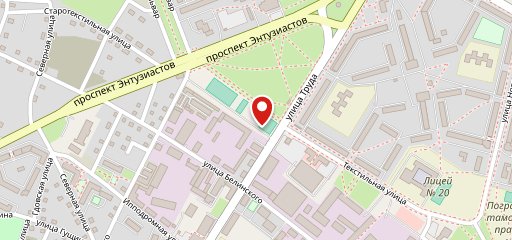 Миша в парке на карте