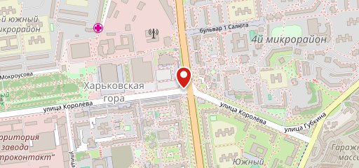 Мистер бургер на карте