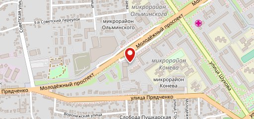 Мистер Бургер на карте