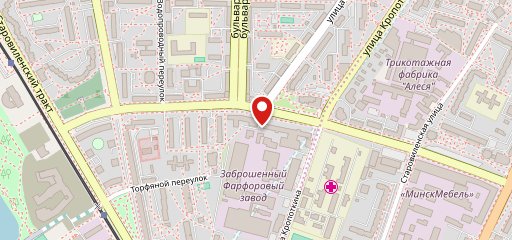 Бургерная Минска Мистер Бургер на карте