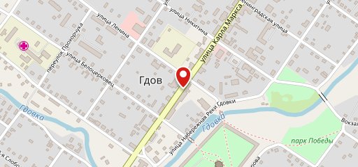 МК Гдовский на карте