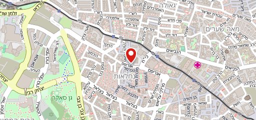 מלביס на карте