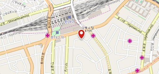 모닥 동대구역 본점 на карте