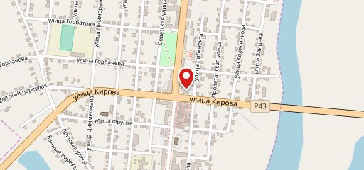 Модерн кафе Табаквинторг на карте