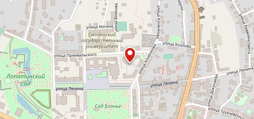 Модерн на карте