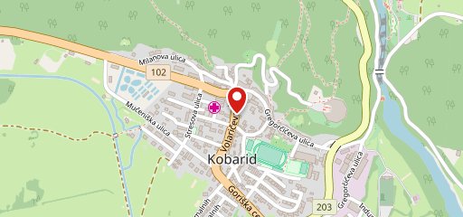 Modrina Pizza and rooms на карте
