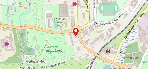 Мойка На Горной на карте