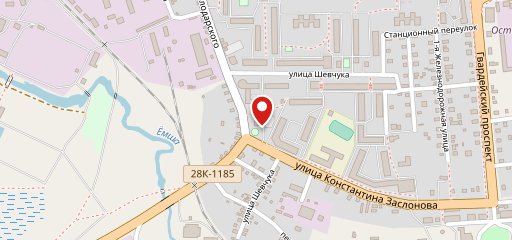 Молекула на карте