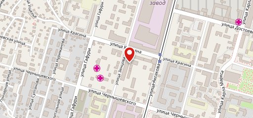Молния на карте