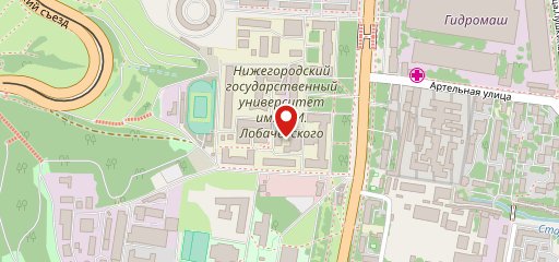 Молодежная, пиццерия КП ННГУ на карте
