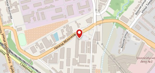 Молодёжная на карте