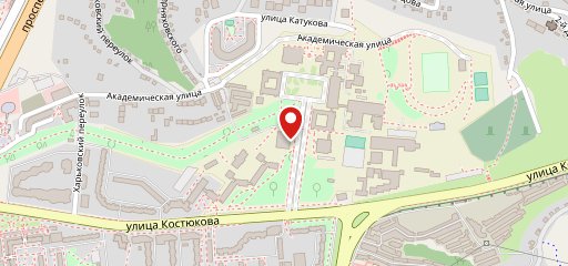 Молодежное на карте