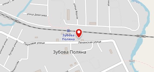 Молодежное на карте