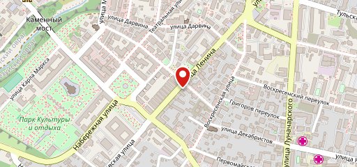 Молодежный, Ночной Клуб на карте