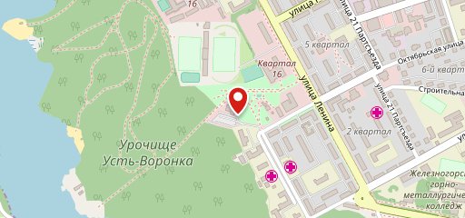 Молодой на карте