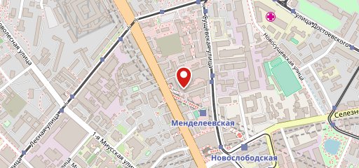 Бар Молодежь на карте